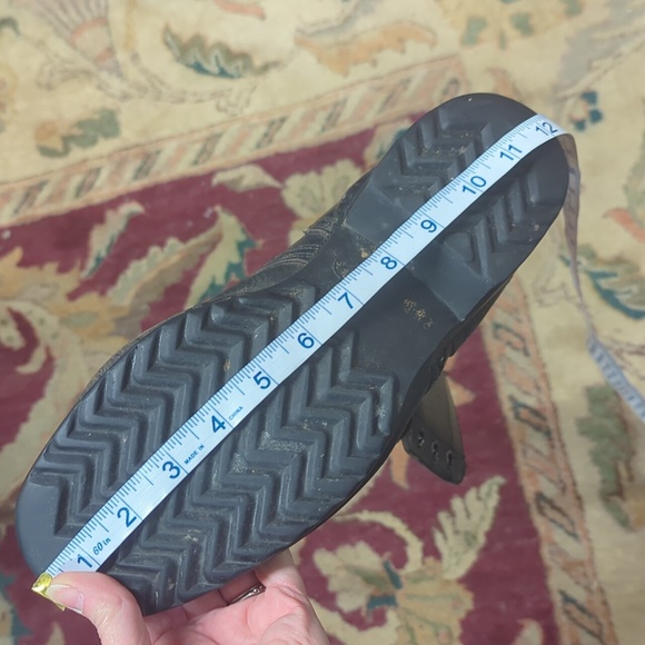 Vintage Leather Tall Combat Boots Military Boots 1978 8 Eye Punk Goth 9.5 Mens - Picture 13 of 14